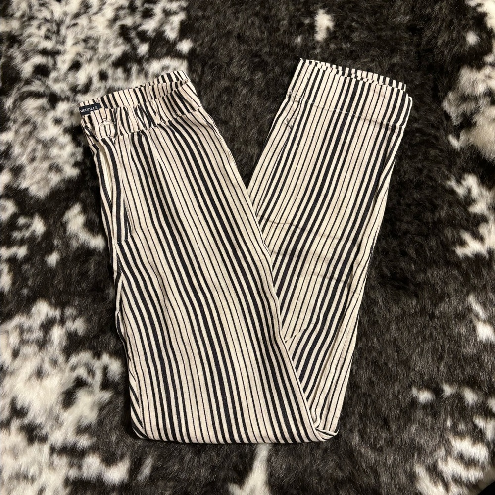 Brandy Melville striped linen pants